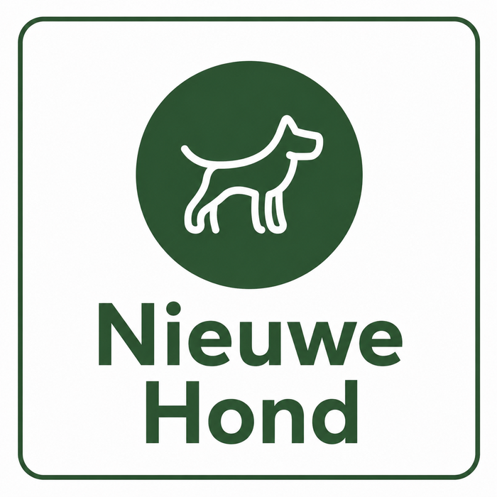 Nieuwe Hond logo vierkant (badge)